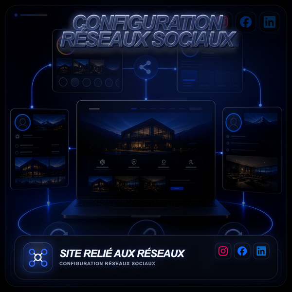 Configuration réseaux sociaux