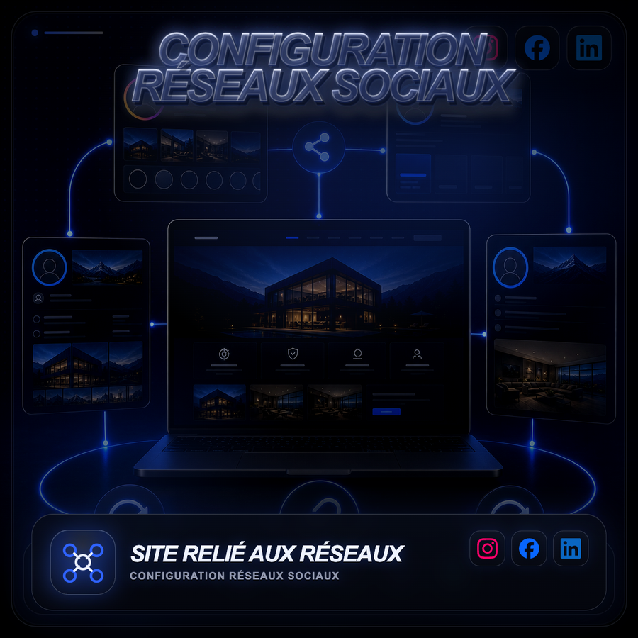 Configuration réseaux sociaux
